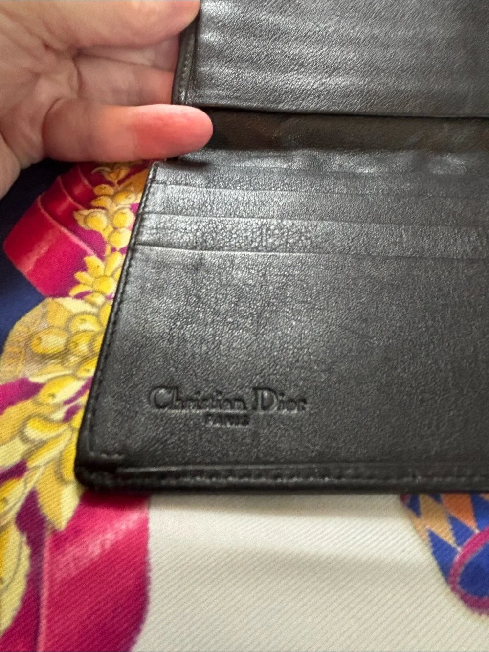 Authentic Vintage Christian Dior Trotter Canvas Clutch – Black/Gold WOC Ready